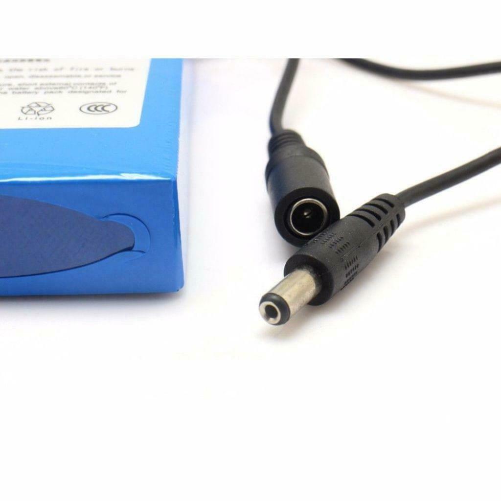 DC12680 12V 6800mAh rechargeable battery for wireless transmitter video surveillance camera