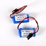 2 PCS  3.0V 1200mAh PLC Battery Replacement Batteries for 1756-BA2 BR2/3A-AB 1745-B1