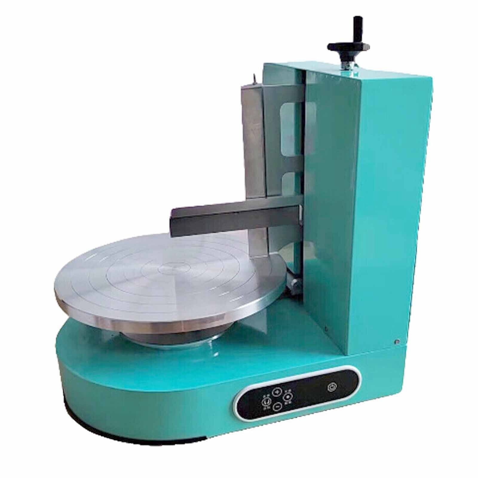 100V Semi-automatic Cake Spreading Machine Cake Cream Coating Spatula Spreader Baking