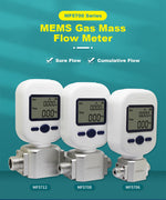 Gas Flow Meter Electronic Digital Mass Oxygen Nitrogen Compressed Air Metering